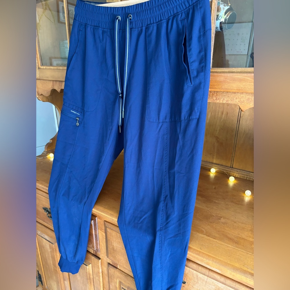 Women’s Blue jogger scrub Pants